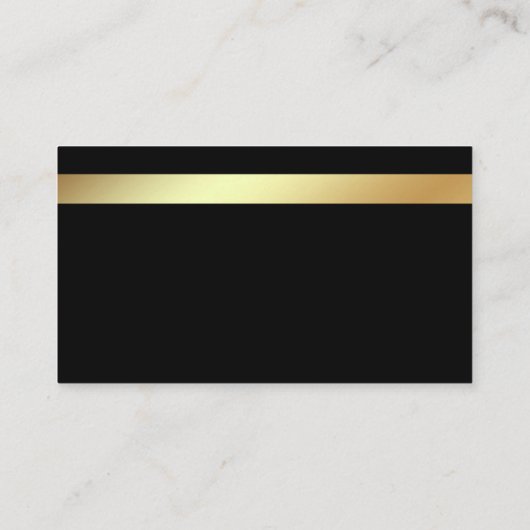 Korporatives modernes stilvolles berufliches visitenkarte (Rückseite)