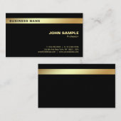 Korporatives modernes stilvolles berufliches visitenkarte (Vorne/Hinten)
