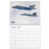 KORPS-LUFTFAHRT - JETS-KALENDER KALENDER (Feb 2027)