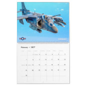 KORPS-LUFTFAHRT - JETS-KALENDER KALENDER (Feb 2027)