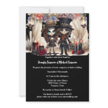 Korpse Braut Skelett Ehepaar Hochzeitschic