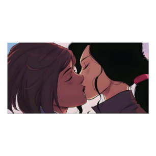 Korrasami Kiss   Korra und Asami Sato   Poster