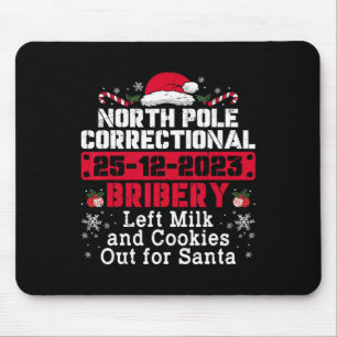 Korrekte Bestechung am Nordpol Verlassen Milchkeks Mousepad