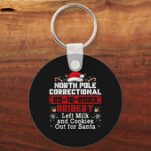 Korrekte Bestechung am Nordpol Verlassen Milchkeks Schlüsselanhänger (Vorderseite)