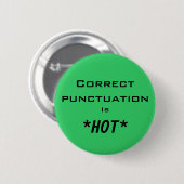 Korrekte Interpunktion ist *HOT* Button (Vorne & Hinten)
