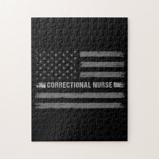 Korrektive Krankenversicherung - US-Flagge Vintage Puzzle