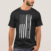 Korrektor American Flag Thin Silver Lin T-Shirt (Vorderseite)