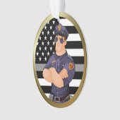 Korrektor mit dünner grauer Linie Ornament (Vorderseite)