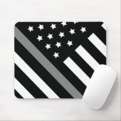 Korrektor Schwarz-Grau-Flag-Maus-Pad Mousepad (Mit Mouse)