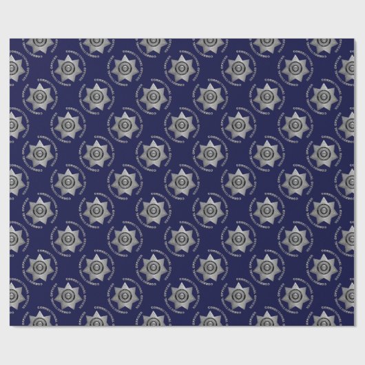 Korrektor Silver Abzeichen, Geschenkwrap Geschenkpapier (Flach)