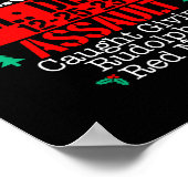 Korrektur am Nordpol, die Rudolph Matching Fa. Poster (Ecke)