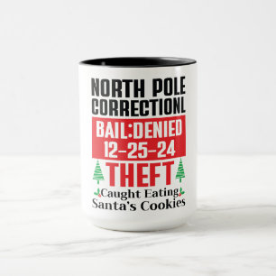 Korrektur des Funny North Pole Tasse