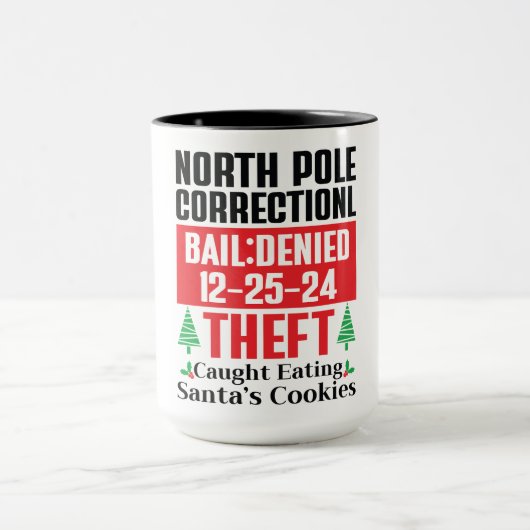 Korrektur des Funny North Pole Tasse (Zentrum)