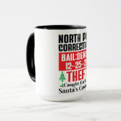 Korrektur des Funny North Pole Tasse (Vorderseite Links)