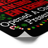 Korrektur des Nordpol-Absturzes und Öffnung Poster (Ecke)