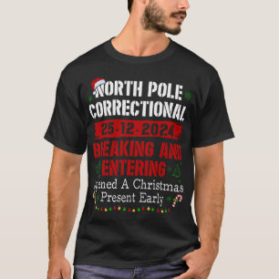 Korrektur des Nordpol-Absturzes und Öffnung T-Shirt