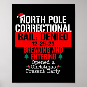 Korrektur des Nordpol-Stiels ohne Unterbrechung un Poster