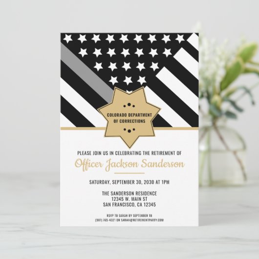 Korrektur für die Ausleihung der dünnen Silber-Lin Einladung (Stehend Vorderseite)