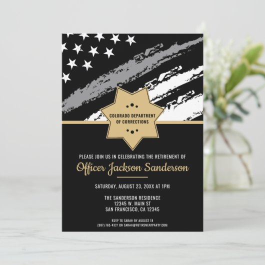 Korrektur für die Ausleihung der dünnen Silber-Lin Einladung (Stehend Vorderseite)