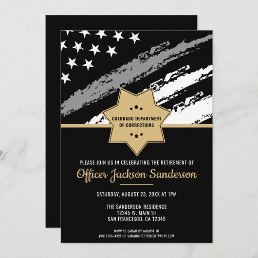 Korrektur für die Ausleihung der dünnen Silber-Lin Einladung (Vorne/Hinten)