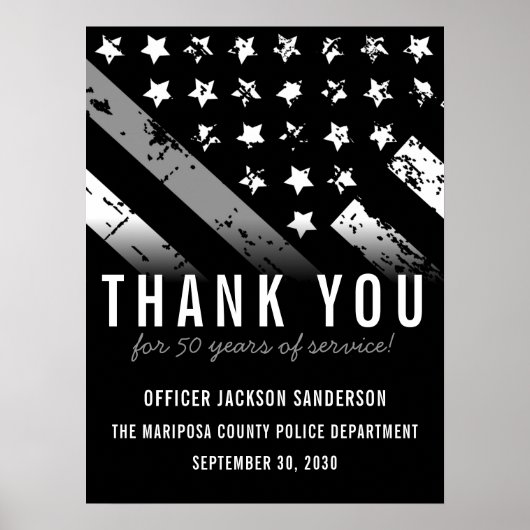 Korrektur für die Ausleihung der dünnen Silber-Lin Poster (Vorne)