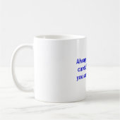 Korrektur gelesene Tasse (Links)