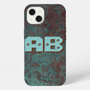 Korrektur "Kupfer"-Druck Monogramm iPhone-Hülle iPhone Hülle