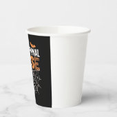 Korrektur Nurse Halloween Pumpkin Classic T-Shi Pappbecher (Links)