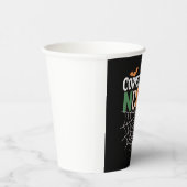 Korrektur Nurse Halloween Pumpkin Classic T-Shi Pappbecher (Rechts)