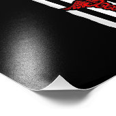 Korrektur Nurse USA Flag Nursing RN Fotodruck (Ecke)