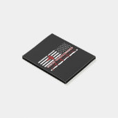 Korrektur Nurse USA Flag Nursing RN Post-it Klebezettel (angewinkelt)