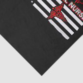 Korrektur Nurse USA Flag Nursing RN Seidenpapier (Ausschnitt)