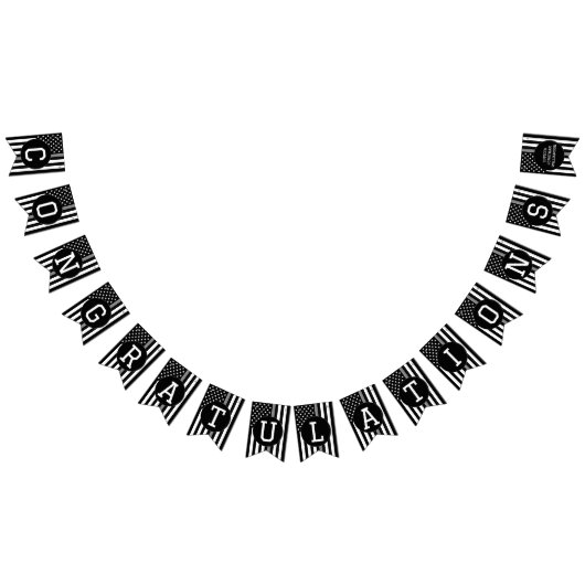 Korrektur-Officer dünne Silber-Linie Werbeaktion Wimpelkette (Alle)