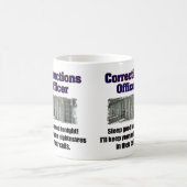 Korrektur-Offizier-Albträume Kaffeetasse (Mittel)