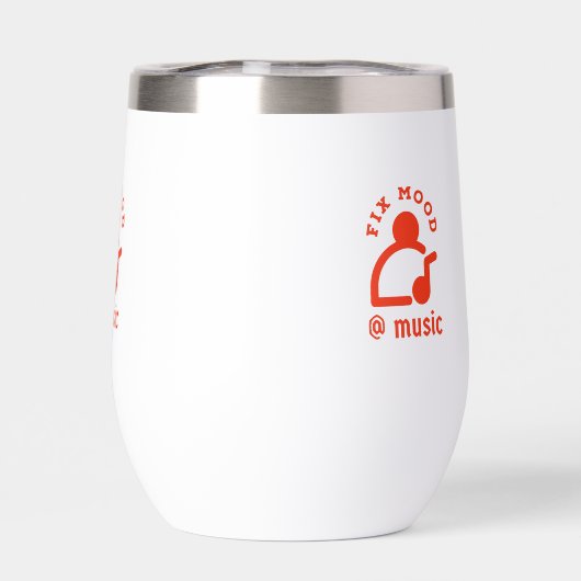 Korrektur von Stimmung @by Music Water Flasche (Rückseite)