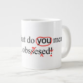 Korrekturen für den überprüften Fehler Jumbo-Tasse (Vorderseite Rechts)