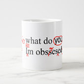 Korrekturen für den überprüften Fehler Jumbo-Tasse (Vorderseite)