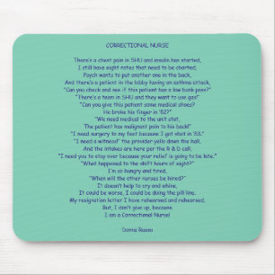 Korrekturkrankenschwester Mousepad