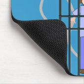 Korrekturkrankenschwester-T - Shirts u. Geschenke Mousepad (Ecke)