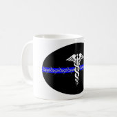 Korrekturkrankenschwester-Tasse Kaffeetasse (Vorderseite Links)