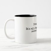 Korrekturlesen der Tasse (Links)