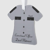 Korrekturoffizier-Weihnachtsverzierung Ornament (Vorderseite)