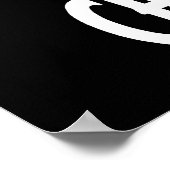 Korrelation ist nicht gleich ursächlich Science-Kl Poster (Ecke)