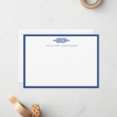 Korrespondenz der Nautischen Flotte Mitteilungskarte (Vorderseite/Rückseite Beispiel)