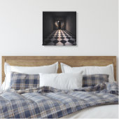 Korridor des Auges Leinwanddruck (Insitu (Schlafzimmer))