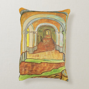 Korridor des Saint-Paul-Asyls von Vincent van Gogh Dekokissen