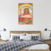 Korridor im Asyl Leinwanddruck (Insitu (Schlafzimmer))