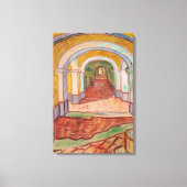Korridor im Asyl Leinwanddruck (Vorderseite)