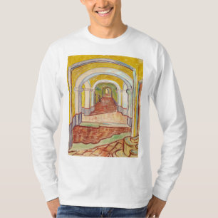 Korridor im Asyl (von Vincent van Gogh) T-Shirt