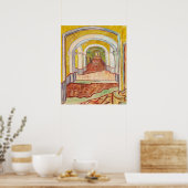Korridor von St. Paul Asylum (Vincent van Gogh) Poster (Küche)